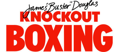 James Buster Douglas Knockout Boxing logo for Sega Mega Drive